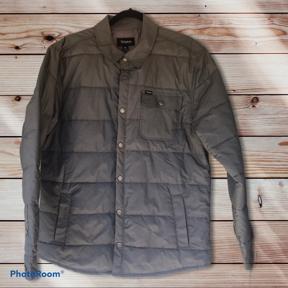 Brixton XL  Grey Lightweight Puffer Jacket
